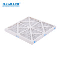 Clean-Link Customized Size Merv8 Waterproof Air Pre Filter Nonwoven Cotton/Synthetic Fiber Media